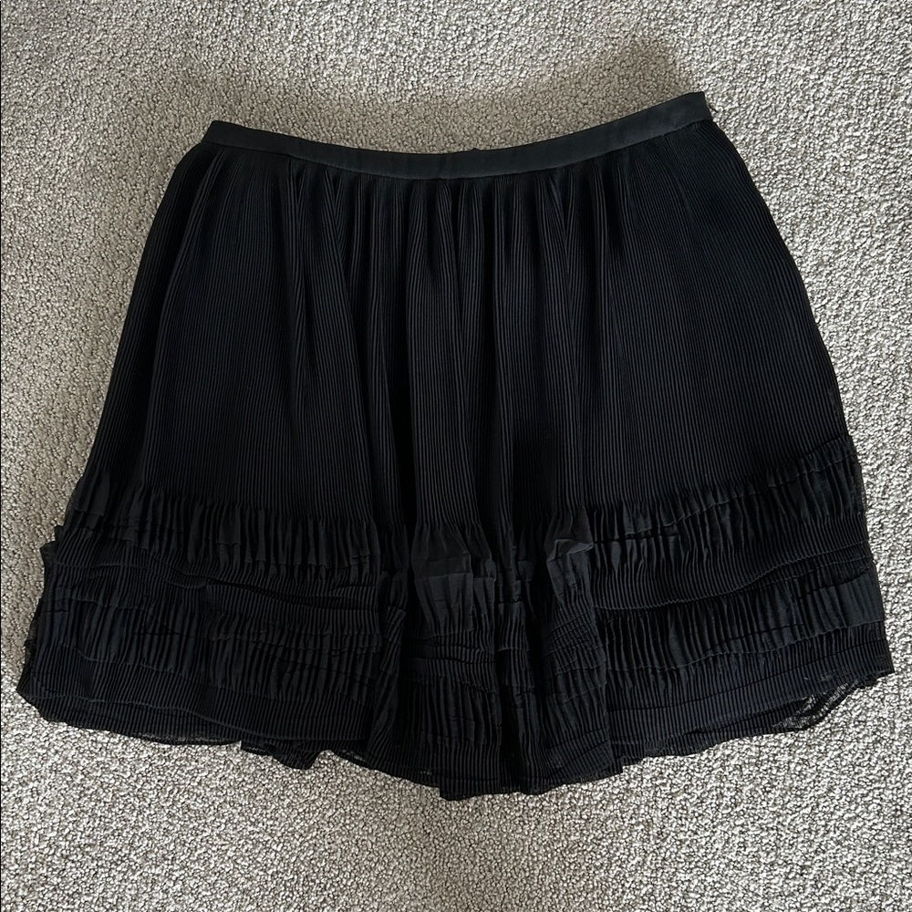 Hugo Boss Black Pleated Skirt